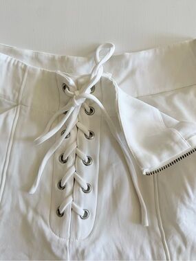 A.L.C. Kyle High Waist tie lace up Shorts